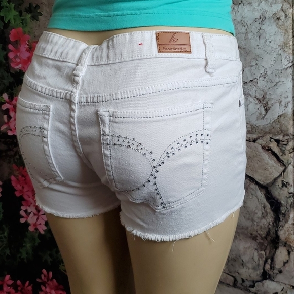 hottie white shorts size 13/14 - Picture 3 of 8